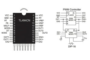 Микросхема TL494CN